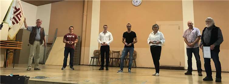 Ehrungen staden auf dem Programm.Fotos: privat
