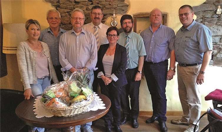 Ehrungen und Verabschiedungen standen bei einem gemütlichen Abend auf dem Programm.privat