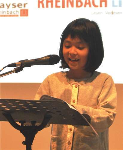 Eigene Texte vor Publikum vorzutragen macht Spaß.Foto: privat