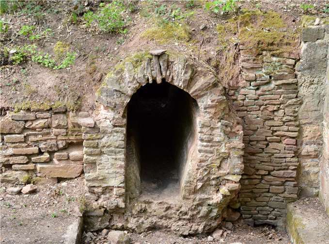 Ein Aufschluss des Römerkanals bei Mechernich-Breitenbenden. Friedhelm Becker