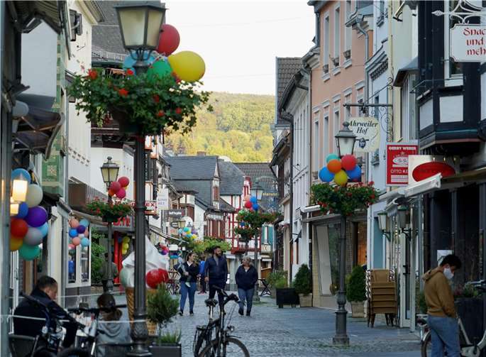 Ein Ausflug nach Bad Neuenahr-Ahrweiler lohnt sich nicht nur zum Shoppen, sondern auch, um einfach die Seele baumeln zu lassen.Foto: KG
