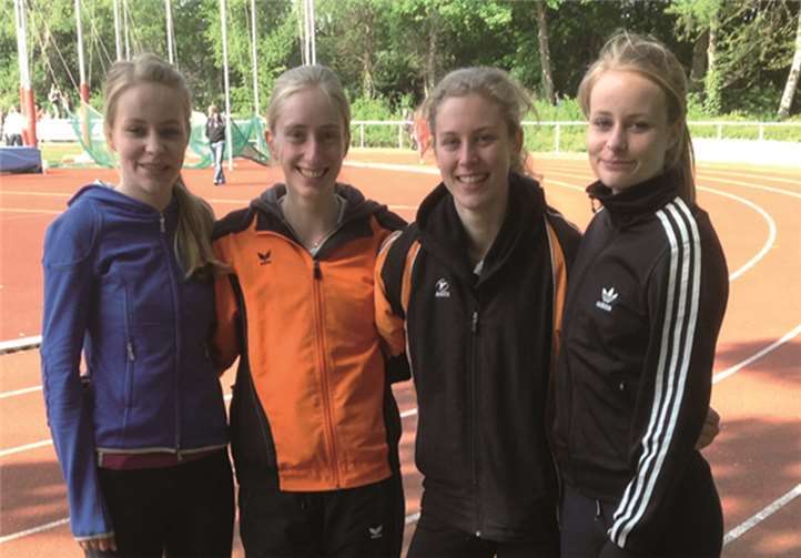 Ein Ausflug nach Ulm steht für Sophie Gesche, Maren Backsmann, Carolin Martin und Laura Gesche (v. l.) im Sommer bereits fest. privat