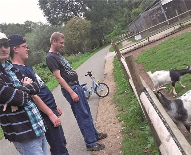 Ein Ausflugsziel war der Tierpark in Daun..