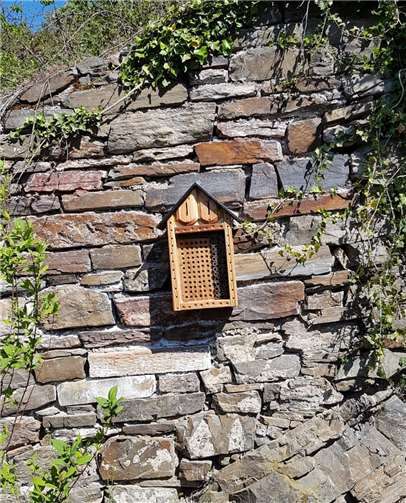 Ein Beispiel für Nistkästen und Insektenhotels.Foto: Carl Jung
