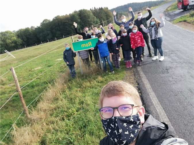 Ein Besuch in Rom: Rom hat knapp 20 Einwohner und ist ein kleiner Ortsteil der Ortsgemeinde Birresborn. Fotos: privat