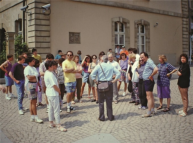 Ein Bild der Jugendraumfahrt aus dem Jahre 1992. privat