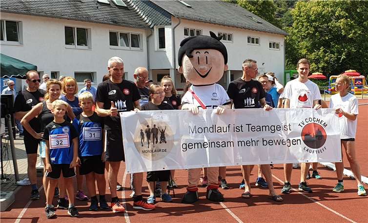 Ein Bild der Startgruppe vom Mondscheinlauf 2019. Foto: privat