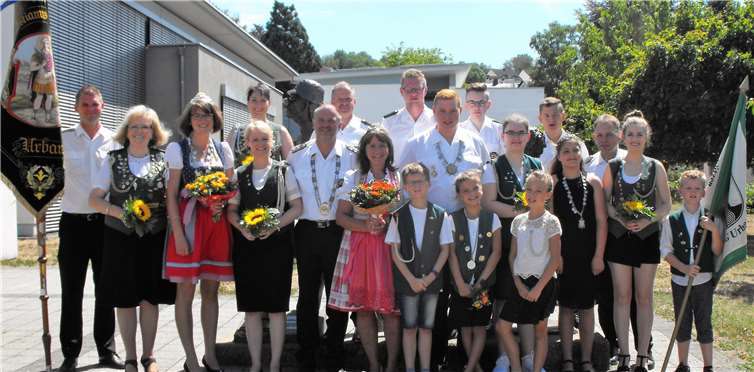 Ein Bild der neuen Majestäten.privat