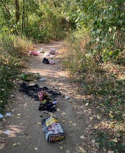 Ein Bild, welches den Handlungsbedarf für die Aktion Saubere Landschaft unterstreicht. Foto: privat