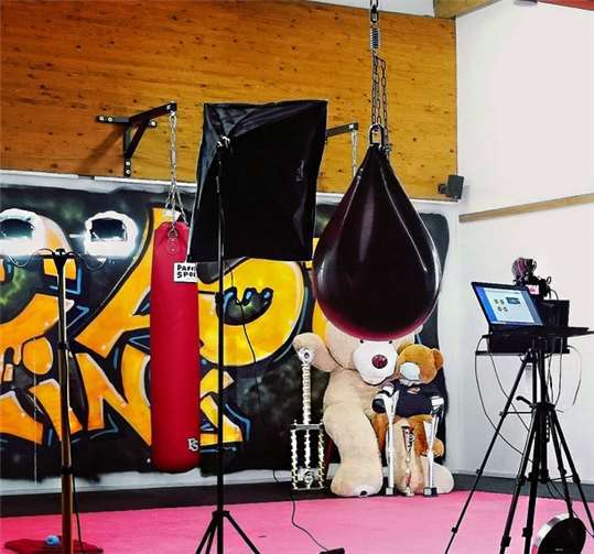 Ein Blick hinter die Kulissen.