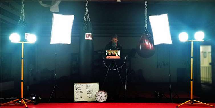 Ein Blick hinter die Kulissen.