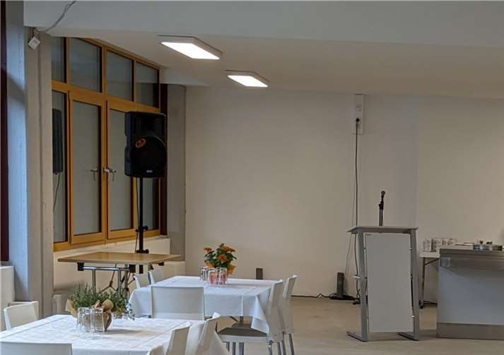 Ein Blick in die neue Mensa. Foto: ks