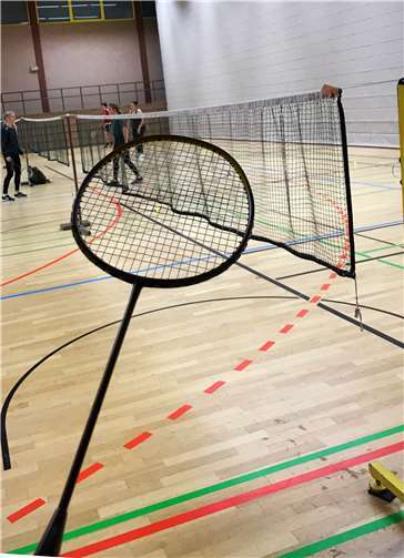 Ein FSJ-Jahr kann auch im Badminton absolviert werden. privat