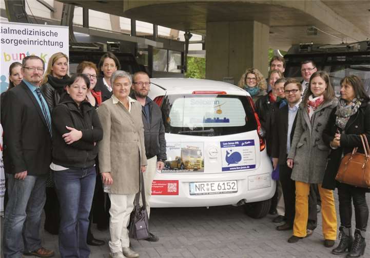 Ein Fahrzeug für den „Bunten Kreis Mittelrhein“.Privat