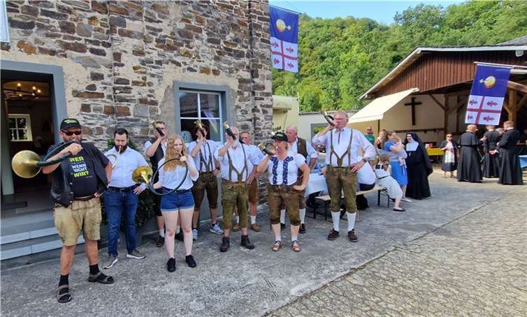 Ein Fest der Jagdmusik im Kloster Maria Engelport. Foto: Benedikt Schmitt
