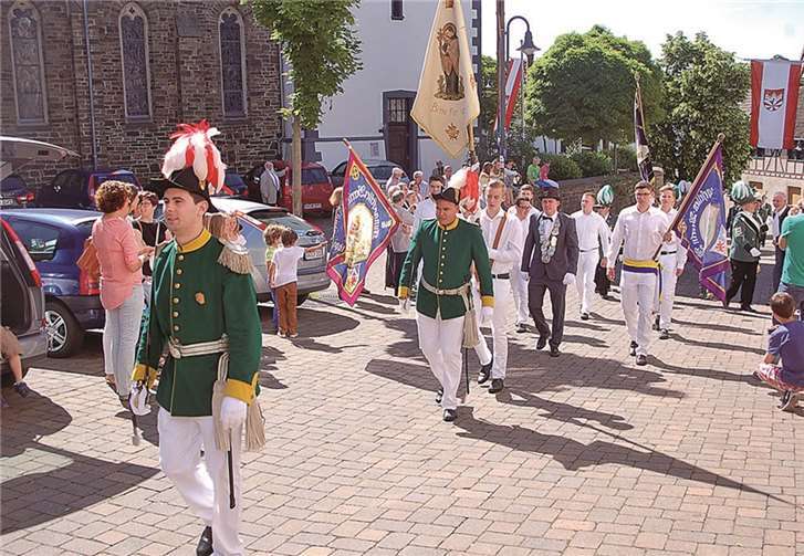 Ein Festzug ging durch Königsfeld. RÜ