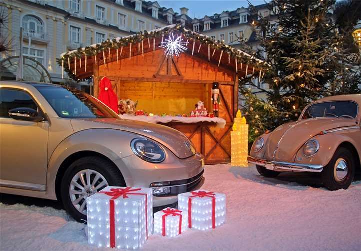 Ein Fotoshooting auf dem Bad Emser Weihnachtsmarkt sorgte für diesen wunderschönen winterlichen Eindruck. WW