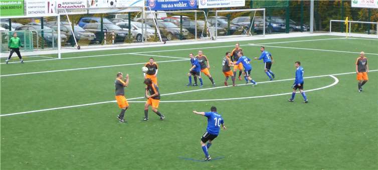 Ein Freistoss der SG Ahrtal. Foto: privat