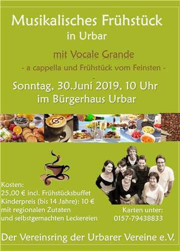 Ein Frühstück der ganz besonderen Art versprechen die Organisatoren. Quelle: privat