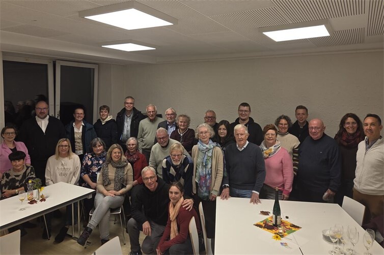 Ein Gruppenbild zum Abschluss des Patronatsfestes St. Lukas Mayen 2026.
