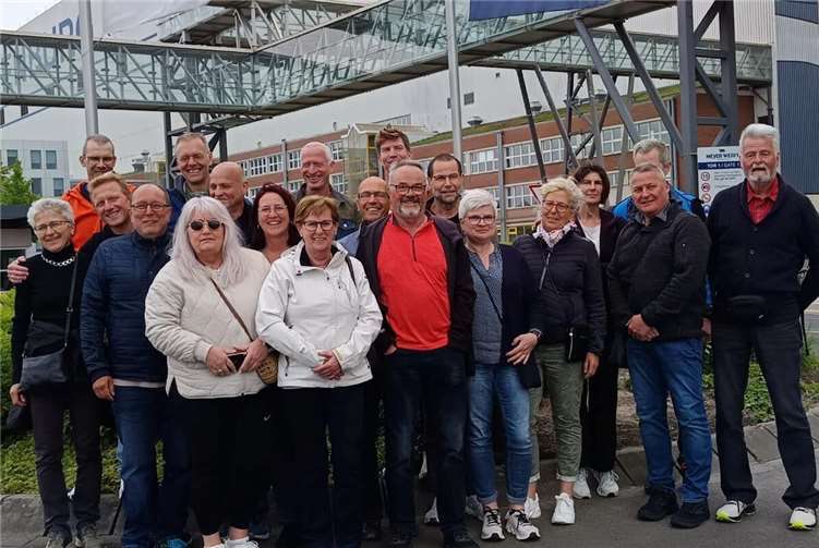 Ein Highlight der Reise war der Besuch der berühmten MEYER WERFT, wo der Lauftreff einen Blick hinter die Kulissen eines der größten Schiffsbauer der Welt werfen konnten.Foto: LT Puderbach