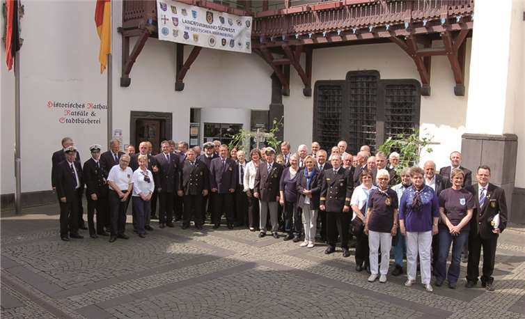Ein Highlight des Jahres 2014 war die Organisation und Durchführung des Landesverbandstages Südwest des Deutschen Marinebundes durch die Marinekameradschaft „Admiral Hipper“ e.V. in Andernach. privat