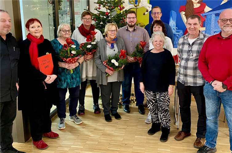 Ein Höhepunkt der Feier war die Ehrung verdienter Mitglieder.Foto: privat