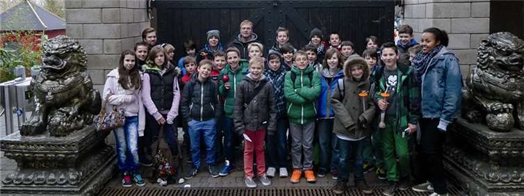 Ein Höhepunkt der Osteraktion war der Besuch im Phantasialand in Brühl. privat