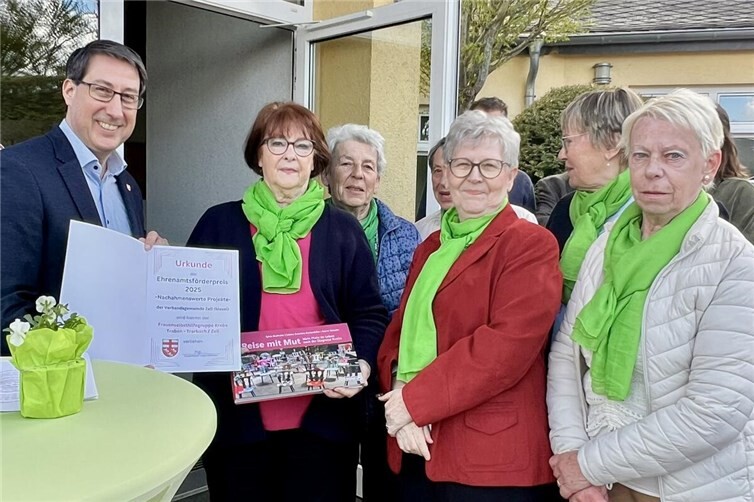 Ein Höhepunkt der Veranstaltung war die Verleihung der Ehrenamtspreise der Verbandsgemeinde Zell (Mosel).
