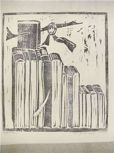 Ein Holzschnitt von Editha.privat