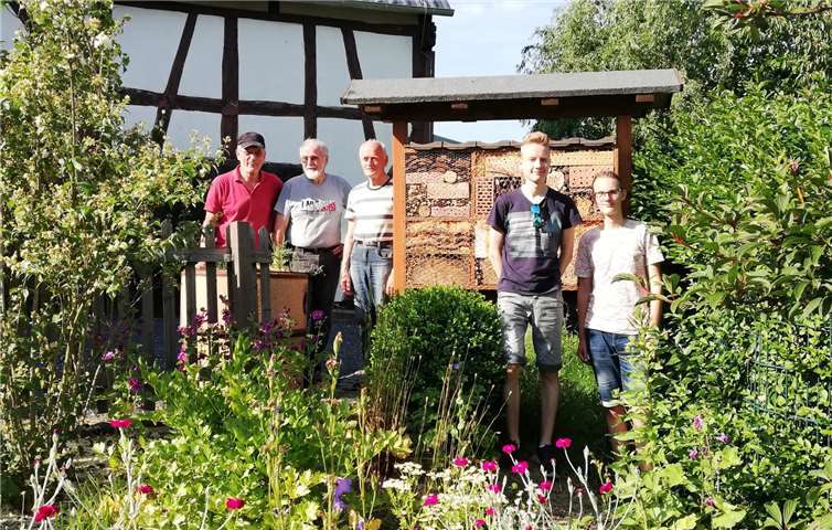 Ein Insektenhotel eröffnet geschützte Lebensräume für die gefährdeten Krabbeltiere.Foto: privat