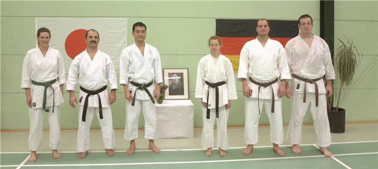 Ein Karate Seminar mit Sensei Akita.privat