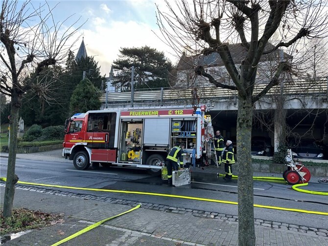 Ein Kleinbrand löste den Einsatz aus.  Foto: ROB