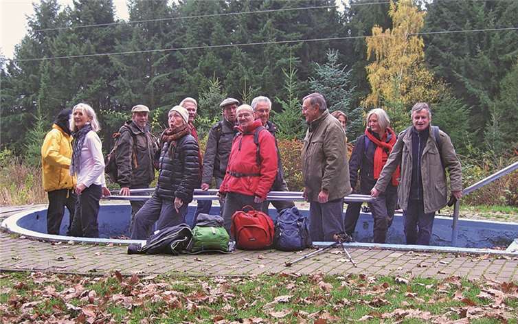 Ein Kneipp-Bad bei sechs Grad. privat