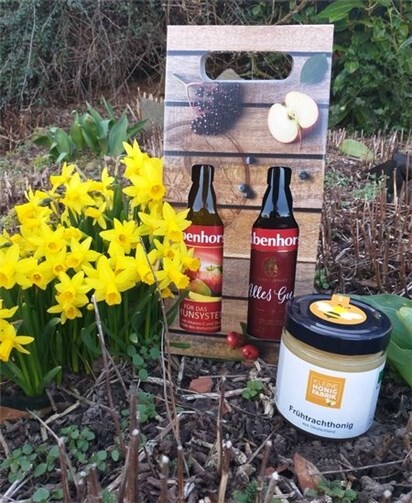 Ein Ostergruß ging an die Senioren.Foto: privat