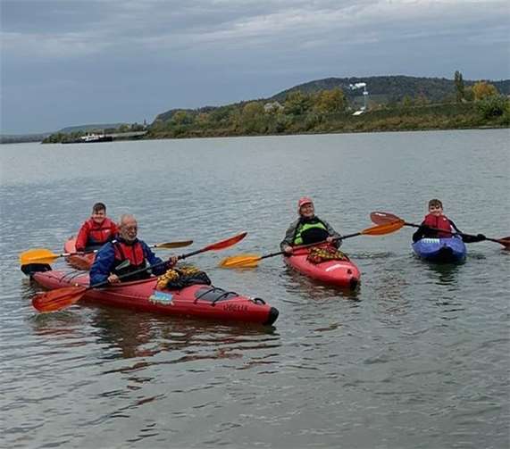Ein Programmpunkt war die Fahrt zur Burg Baldiunstein an der Lahn. Foto: privat