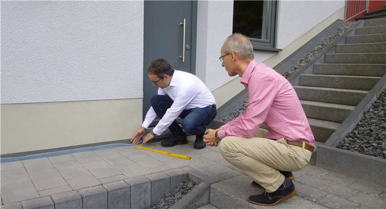 Ein Sockel muss fachgerecht abgedichtet werden.Foto: privat