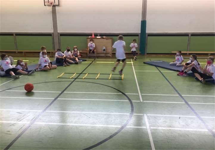 Ein Spieler der KGS Meckenheim in Aktion.