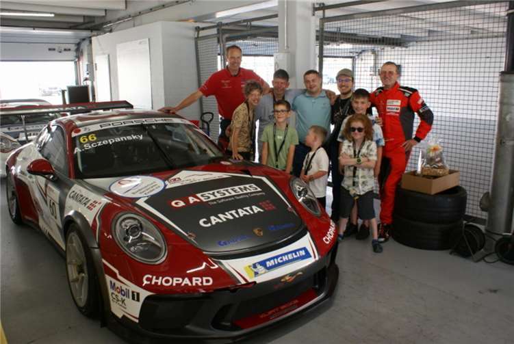 Ein Tag am Hockenheimring für Herzkinder. Fotos: Marino Engels