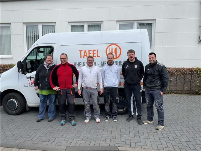 Ein Team der Firma „Opentext“ aus Rheinbach unterstützt durch Mitarbeiter der Tafel hatte gründliche Arbeit geleistet. Foto: privat