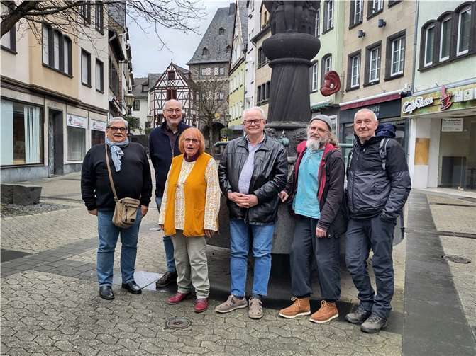 Ein Teil der 12 Grünen Kandidaten (v. l.) Jürgen Vogel, Martin Schmitt, Ruth Rebell, Herbert Schmitt, h.j. Müller und Bernd Traut.  Foto: privat