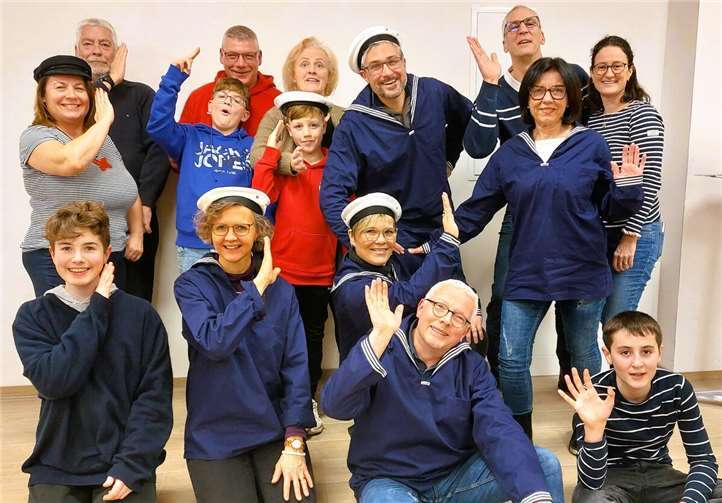 Ein Teil der Deichmarine startet in die aktuelle Session.  Foto: Theresia Hartmann