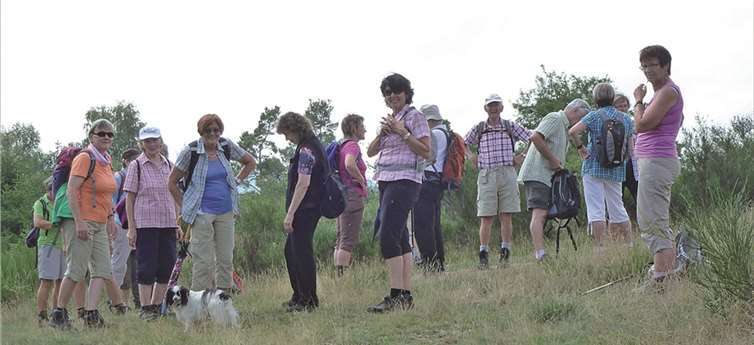 Ein Teil der Gruppe rüstet zum Aufbruch. privat