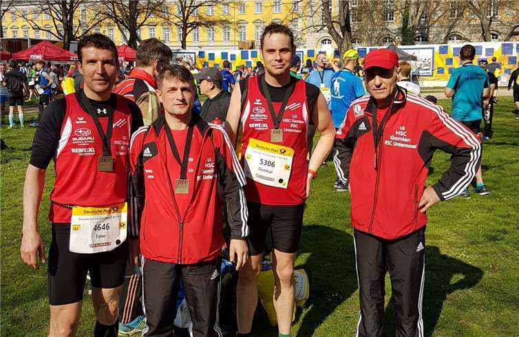 Ein Teil der LG – Teilnehmer am HM in Bonn.