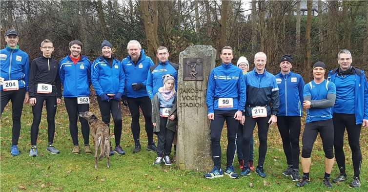 Ein Teil der LG’ler in Ochtendung, die Weiteren waren noch auf der Strecke.