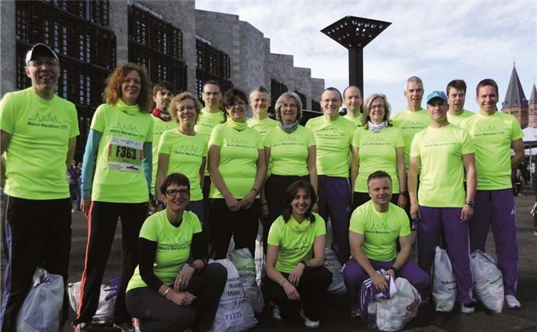 Ein Teil der Mainz-Läufer.privat