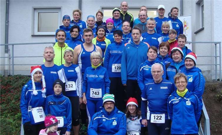 Ein Teil der Sportler der LG Laacher See in Ochtendung.Privat