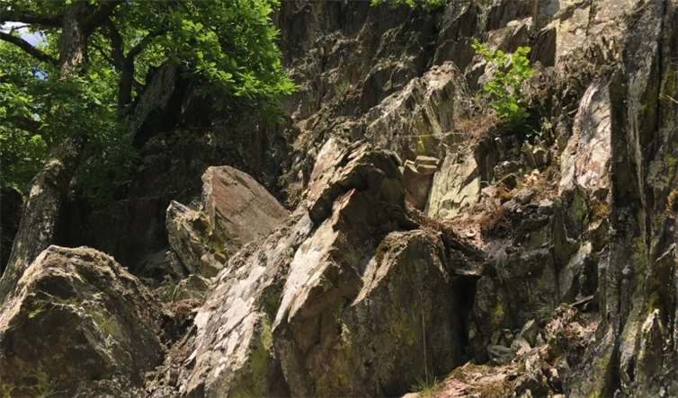Ein Teil der „wilden Caaner Schweiz“. Fotos: Ortsgemeinde