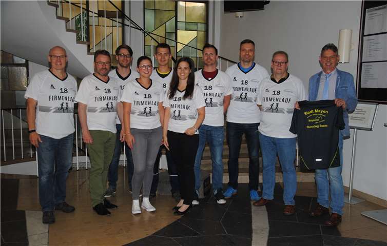 Ein Teil des Mayener Running-Teams. Sabine Neiß/Stadt Mayen