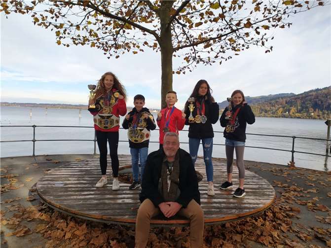 Ein Teil des Wettkampfteams startete beim World Cup der WMAC in Bregenz.Foto: privat